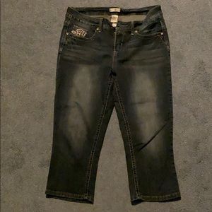 Hannah Sequin Capris Size 10